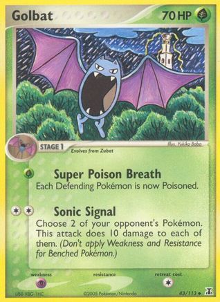 Image of Golbat 043/113  Delta Species - Uncommon