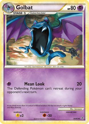 Image of Golbat 030  Unleashed - Uncommon