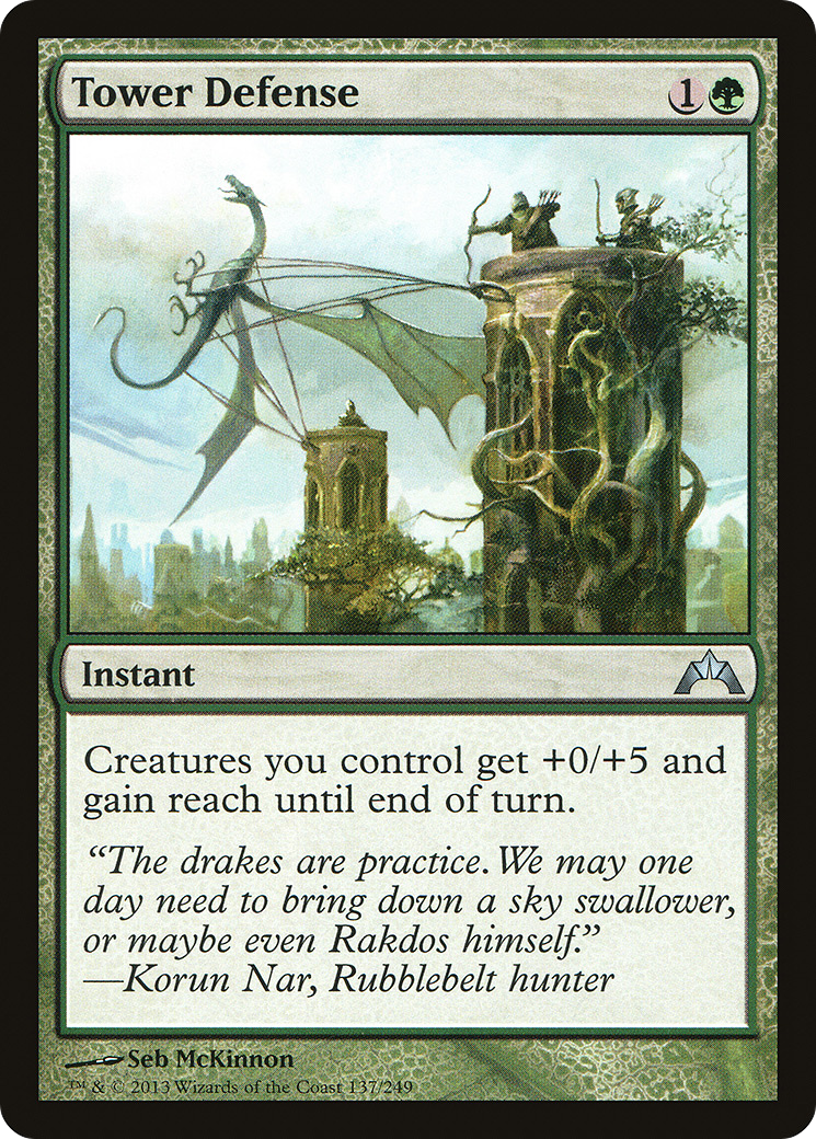 Image of Tower Defense (GTC-137) - Gatecrash