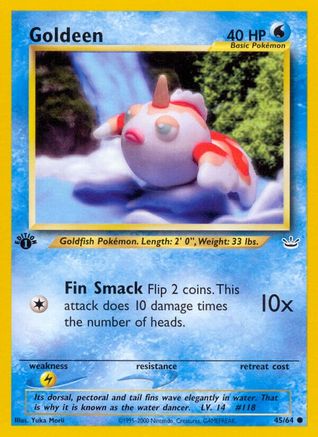 Image of Goldeen 045/64  - 1st Edition Neo Revelation - Common