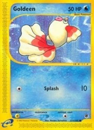 Image of Goldeen 111/165  - Reverse Holofoil Expedition - Common