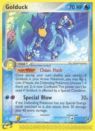 Image of Golduck 017  Sandstorm - Rare