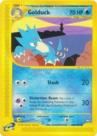 Image of Golduck (50b) 50b  Aquapolis - Uncommon