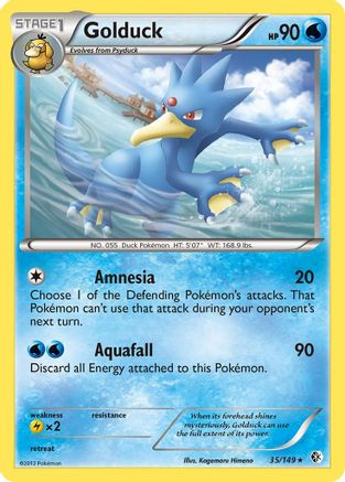 Image of Golduck (35) 035  Boundaries Crossed - Rare