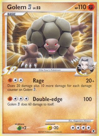 Image of Golem E4 023  Rising Rivals - Rare