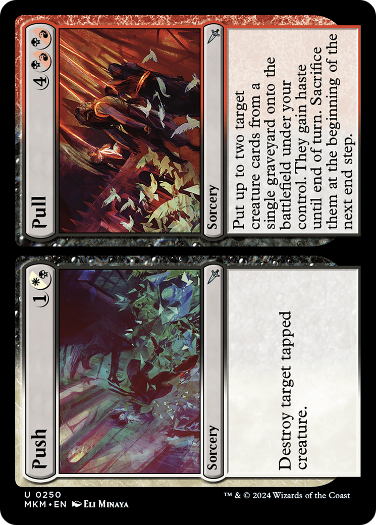 Image of Push // Pull (MKM-250) - Murders at Karlov Manor