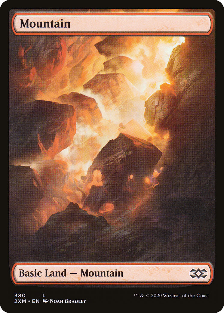 Image of Mountain (380) (2XM-380) - Double Masters Foil