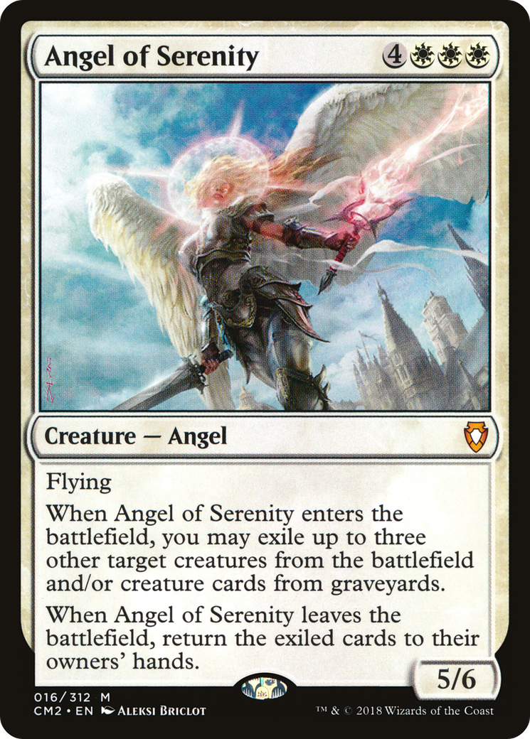 Image of Angel of Serenity (CM2-016) - Commander Anthology Volume II