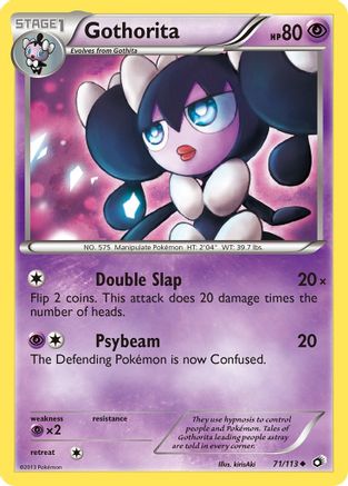 Image of Gothorita 071  Legendary Treasures - Uncommon