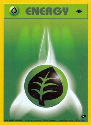 Image of Grass Energy 129/132  - Unlimited Gym Challenge - Common