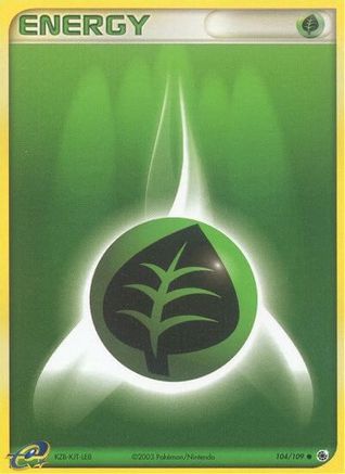 Image of Grass Energy 104/109  Ruby and Sapphire - Common