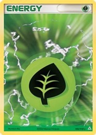 Image of Grass Energy 105/110  - Holofoil Holon Phantoms - Holo Rare
