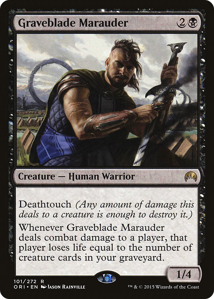 Image of Graveblade Marauder (ORI-101) - Magic Origins Foil