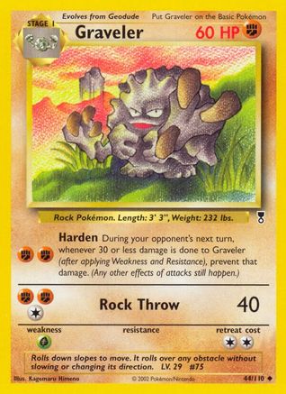 Image of Graveler 044  Legendary Collection - Uncommon