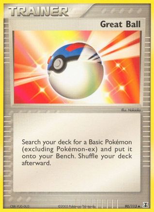 Image of Great Ball 090  - Reverse Holofoil Delta Species - Uncommon
