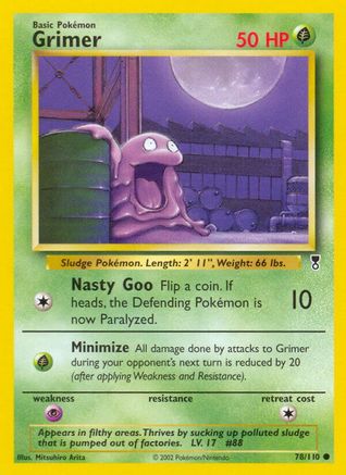 Image of Grimer 078/110  Legendary Collection - Common