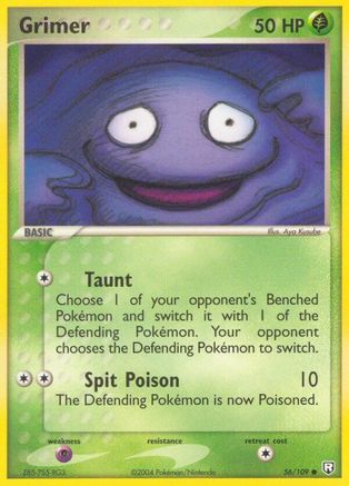 Image of Grimer 056/109  Team Rocket Returns - Common