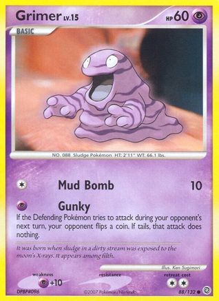 Image of Grimer 088  Secret Wonders - Common
