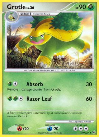 Image of Grotle 049  Platinum - Uncommon