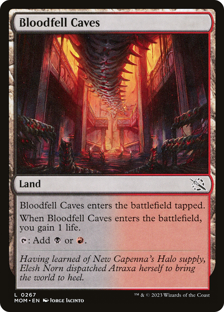 Image of Bloodfell Caves (MOM-267) - March of the Machine