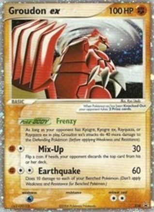 Image of Groudon ex 038/40  - Holofoil Nintendo Promos - Promo
