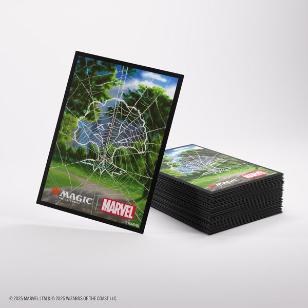 Image of Card Sleeves: MTG Premium Art- Marvel's Spider-Man- Spider-Man Forest