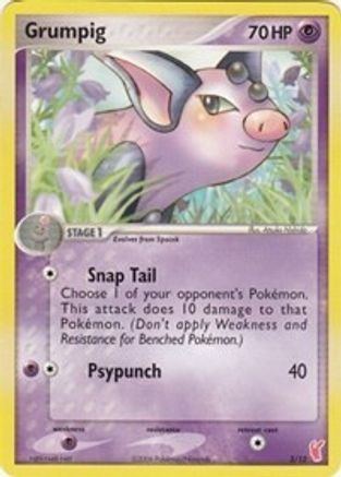 Image of Grumpig 003  EX Trainer Kit 2 Plusle & Minun - Common