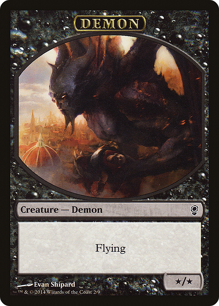 Image of Demon Token (CNS-002) - Conspiracy Tokens