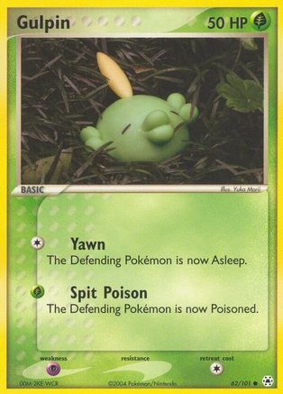 Image of Gulpin 062/101  Hidden Legends - Common