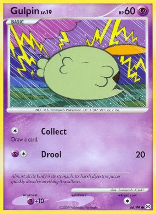 Image of Gulpin (66) 066  - Reverse Holofoil Arceus - Common