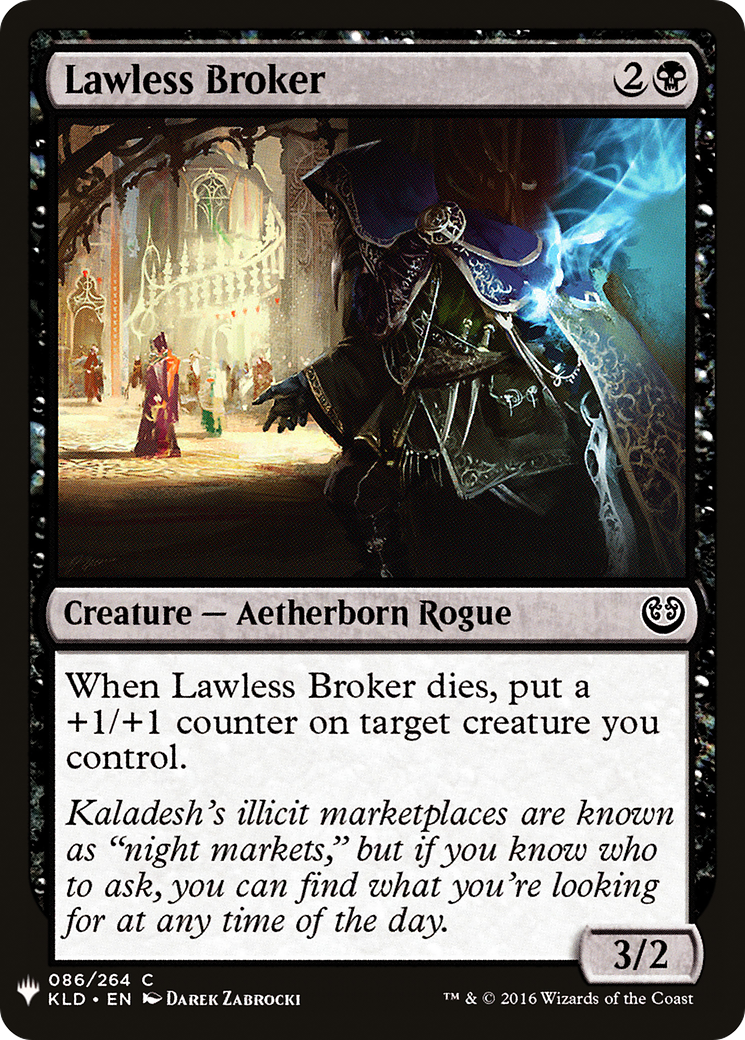 Image of Lawless Broker (LIST-KLD-86) - The List