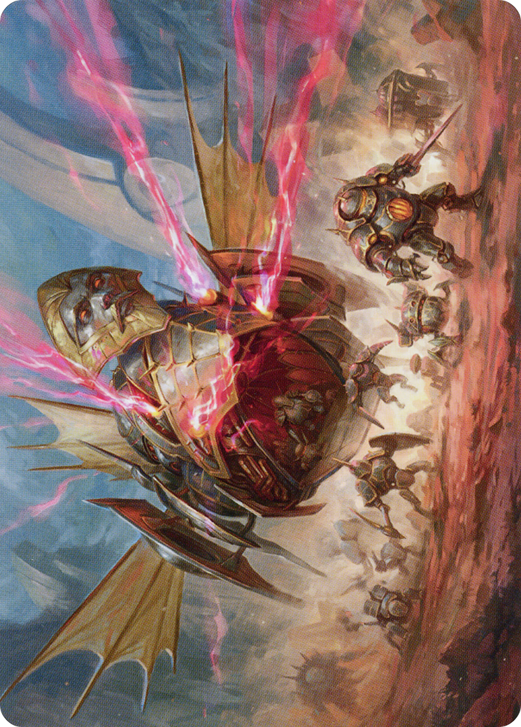 Image of Liberator, Urza's Battlethopter // Liberator, Urza's Battlethopter (ABRO-044) - The Brothers' War Art Series (Borderless) Foil