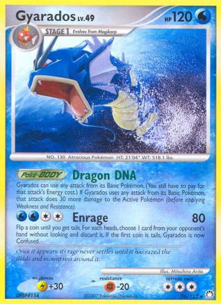 Image of Gyarados 026/123  - Reverse Holofoil Mysterious Treasures - Rare