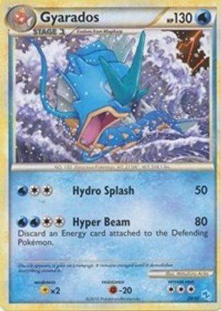 Image of Gyarados (#20 Non 020  HGSS Trainer Kit Gyarados & Raichu - Common