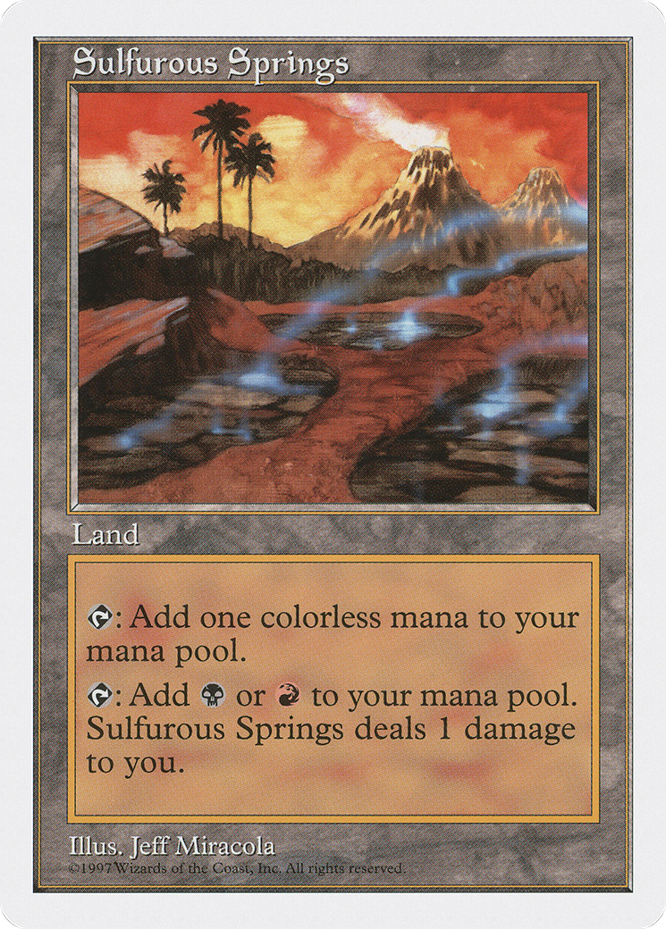 Image of Sulfurous Springs (5ED-) - Fifth Edition