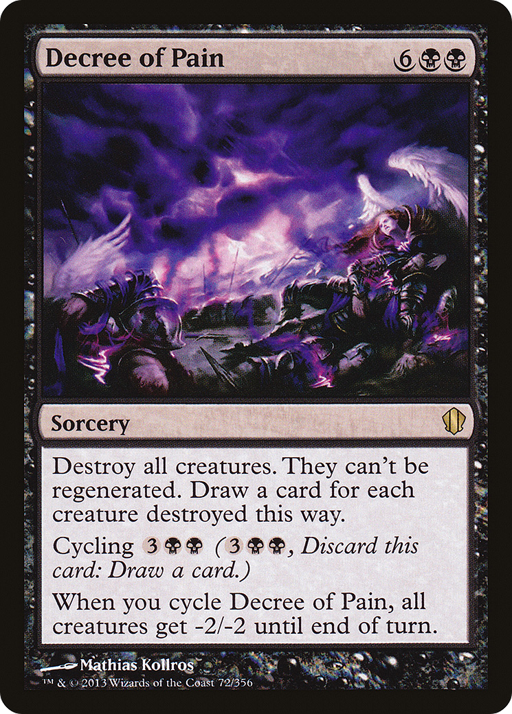 Image of Decree of Pain (C13-072) - Commander 2013