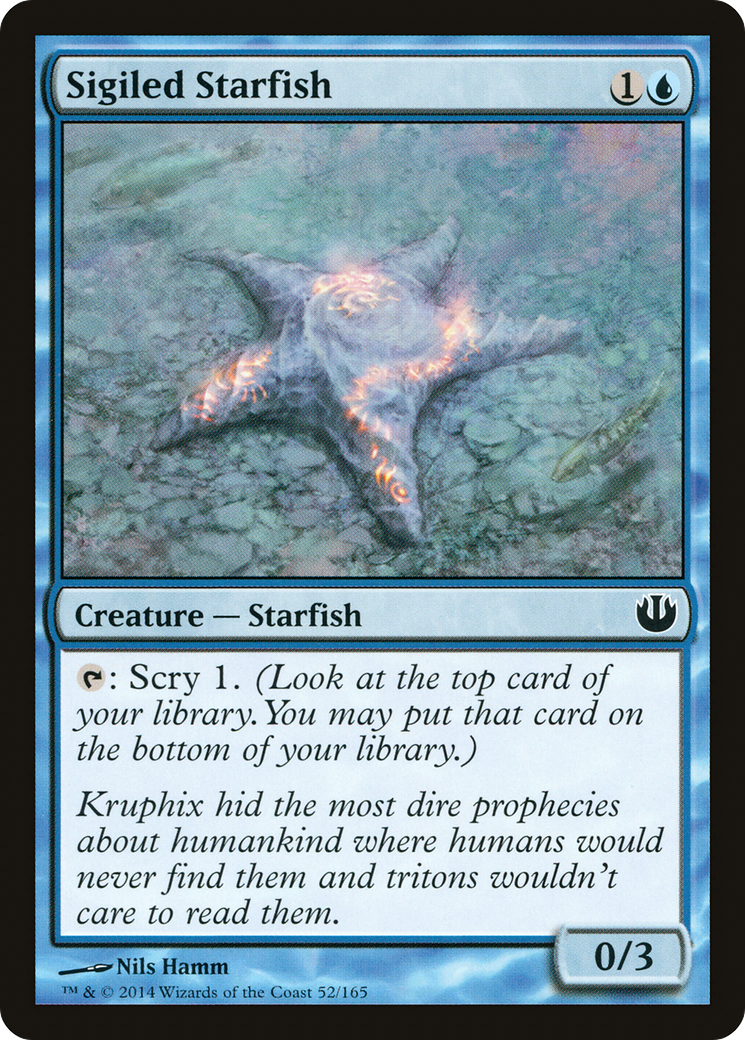 Image of Sigiled Starfish (JOU-052) - Journey into Nyx Foil