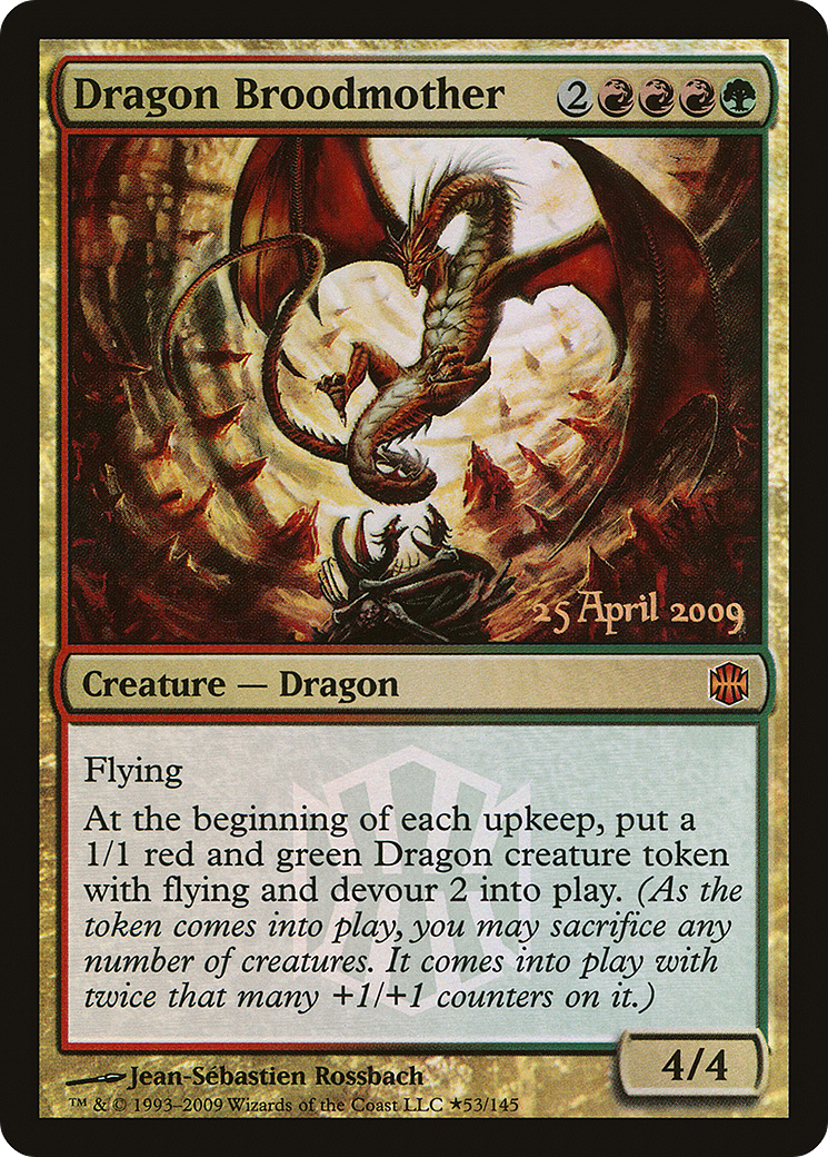 Image of Dragon Broodmother (PRE-053) - Alara Reborn Promos Foil
