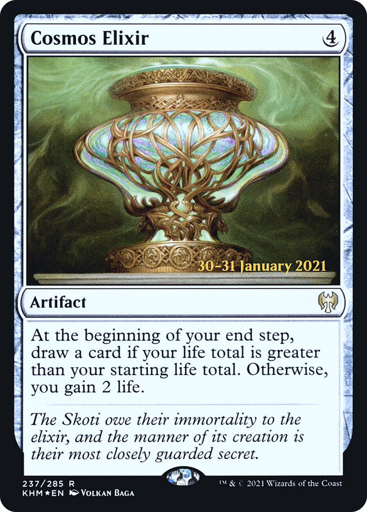 Image of Cosmos Elixir (PRE-237S) - Kaldheim Promos Foil