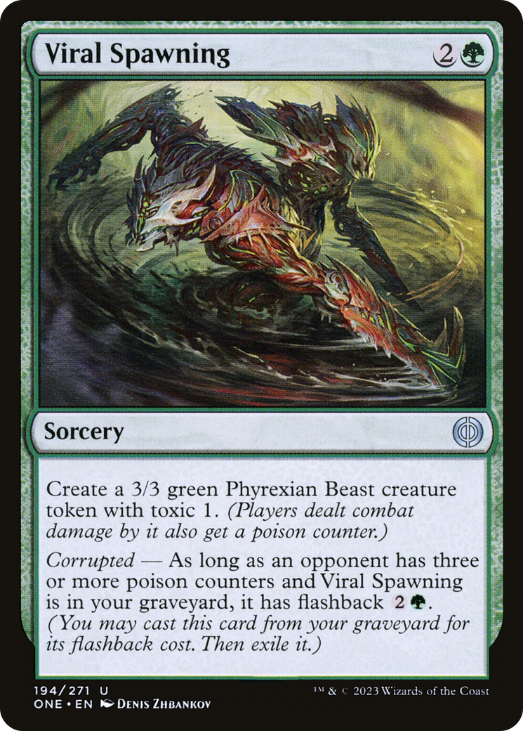 Image of Viral Spawning (ONE-194) - Phyrexia: All Will Be One