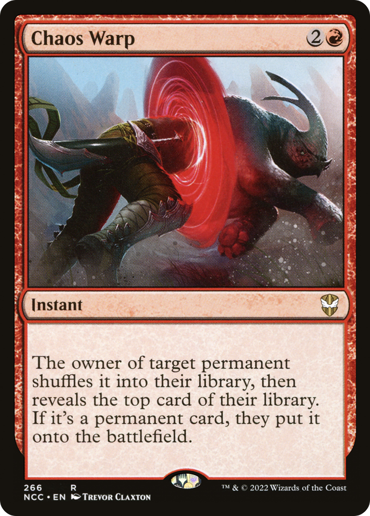 Image of Chaos Warp (NCC-266) - New Capenna Commander