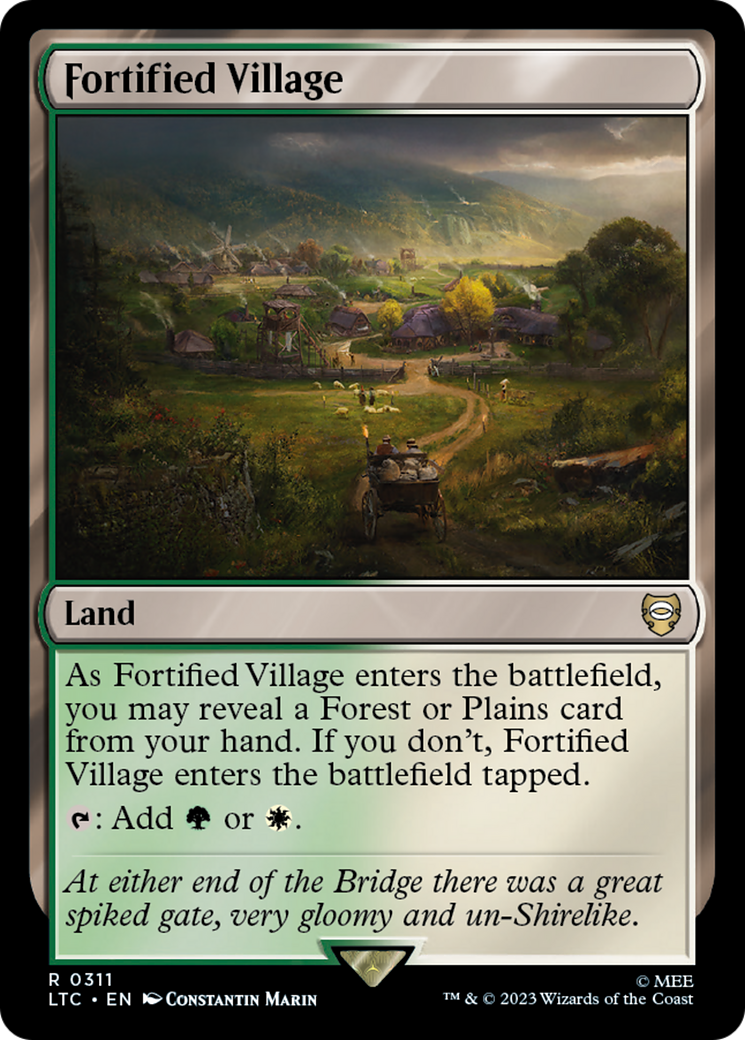 Image of Fortified Village (LTC-311) - Tales of Middle-earth Commander