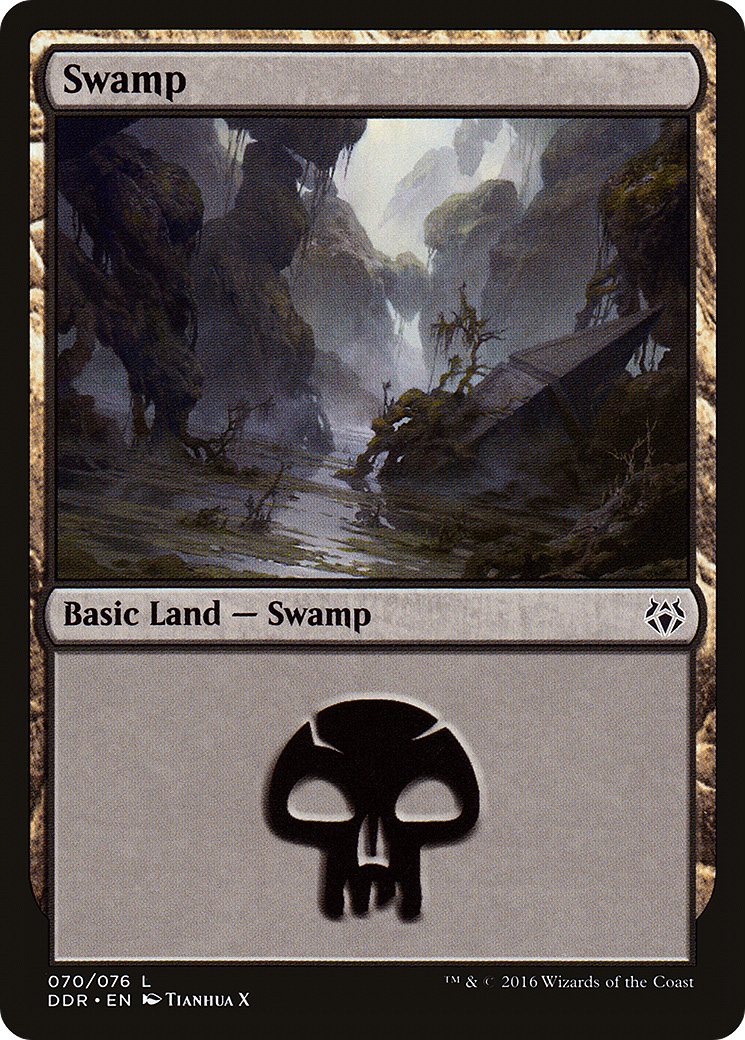 Image of Swamp (070) (DDR-070) - Duel Decks: Nissa vs. Ob Nixilis