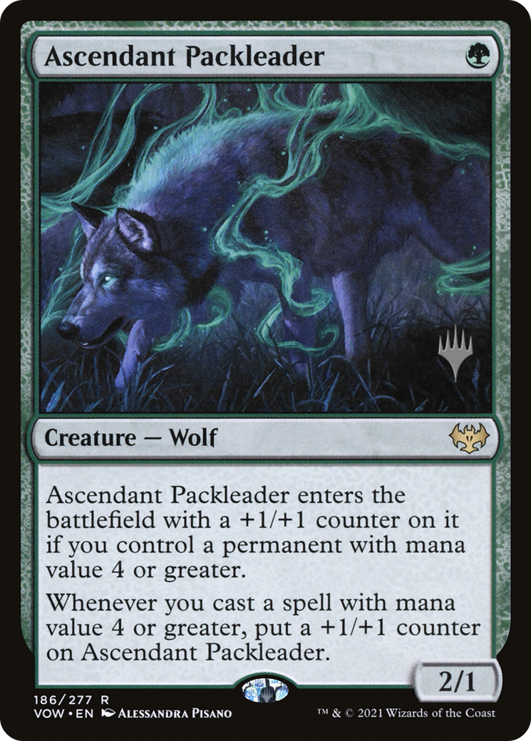 Image of Ascendant Packleader (PPMID-) - Innistrad: Crimson Vow Promos