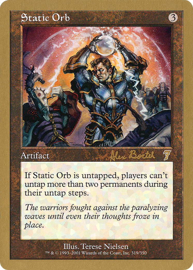 Image of Static Orb - 2001 Alex Borteh (7ED) (WCD-) - World Championship Decks 2001