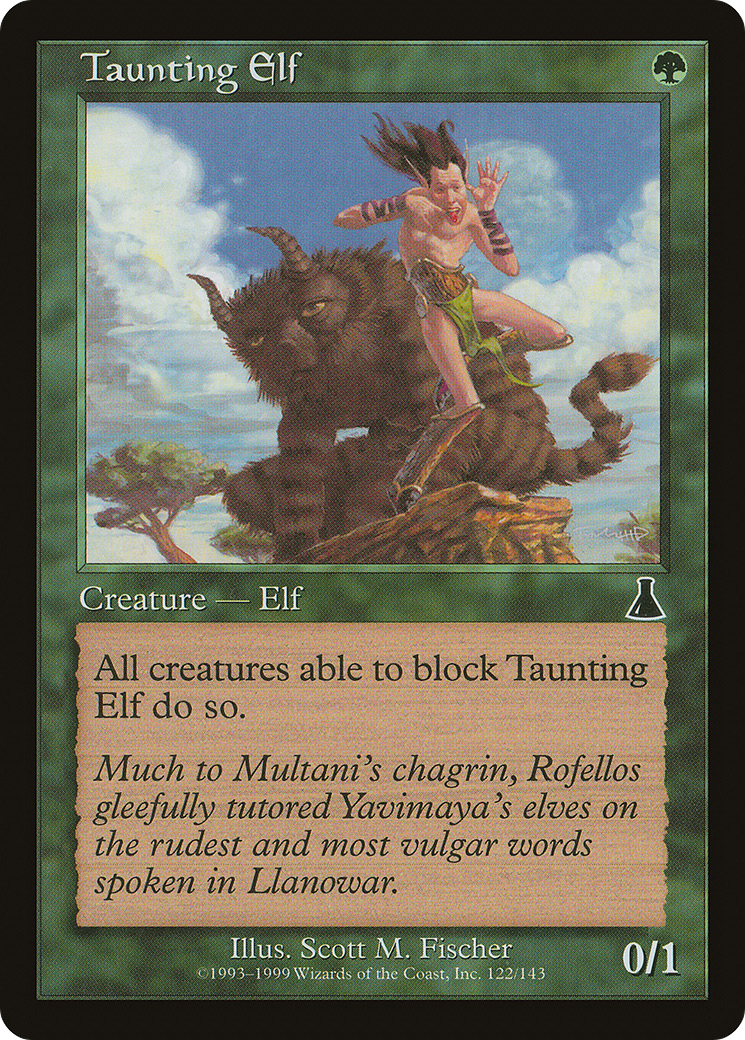 Image of Taunting Elf (UDS-122) - Urza's Destiny