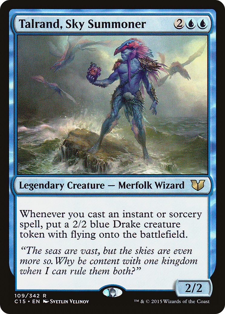 Image of Talrand, Sky Summoner (C15-109) - Commander 2015