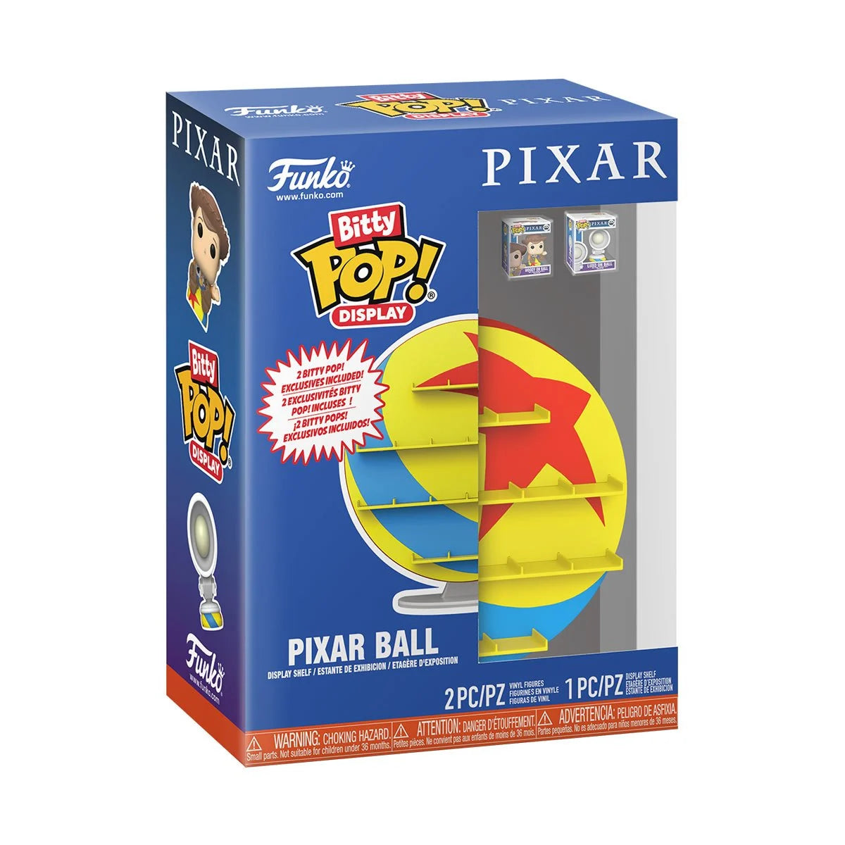 Image of Pixar Ball Funko Bitty Pop! Display Shelf