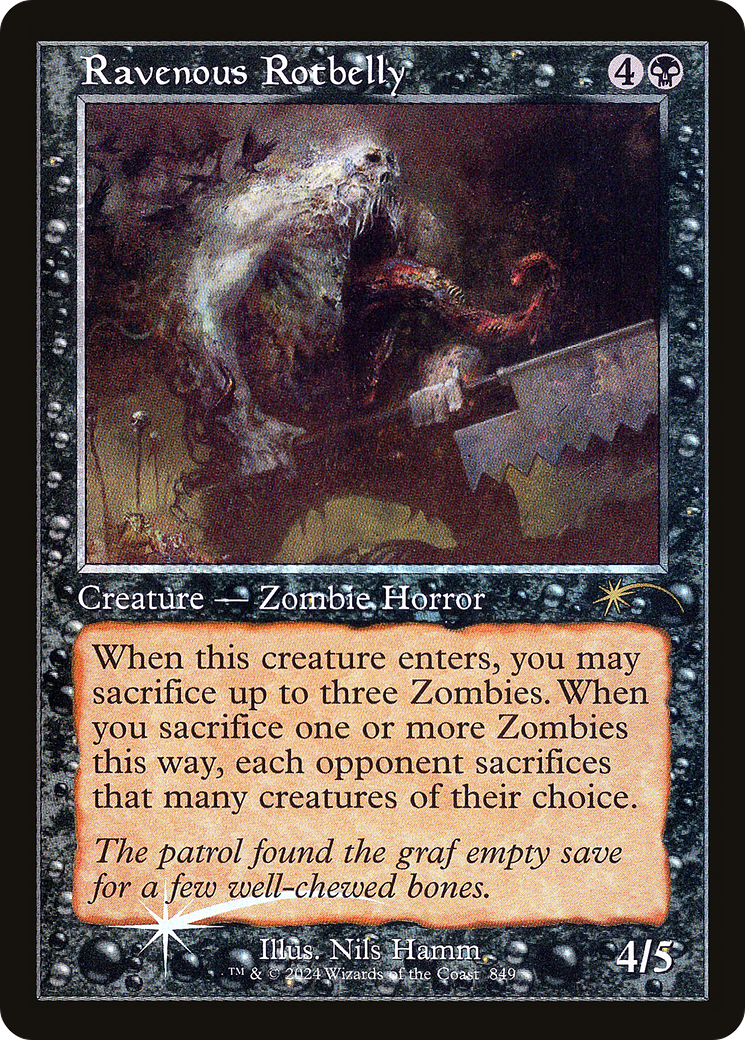 Image of Ravenous Rotbelly (SLD-849) - Secret Lair Drop Foil