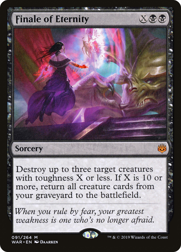 Image of Finale of Eternity (WAR-091) - War of the Spark